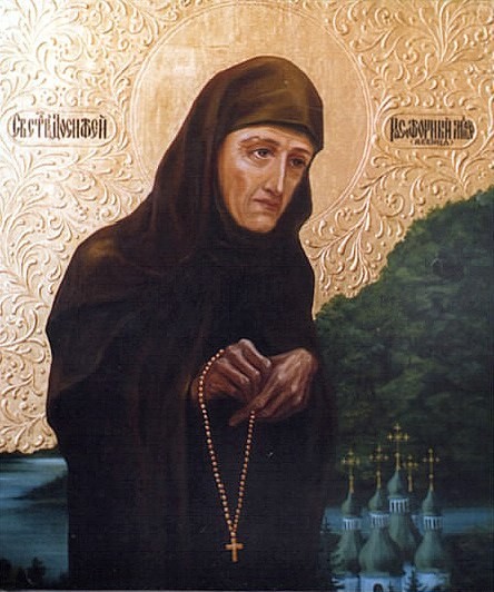 Досифея (Тяпкина), Киевская, затворница