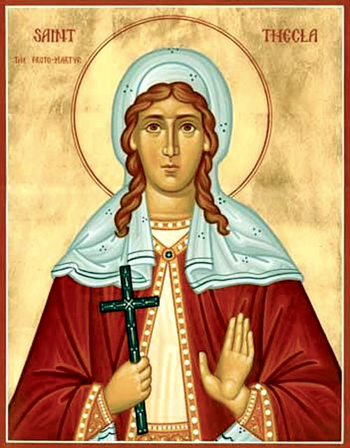 Фекла Иконийская, Селевкийская, первомученица
